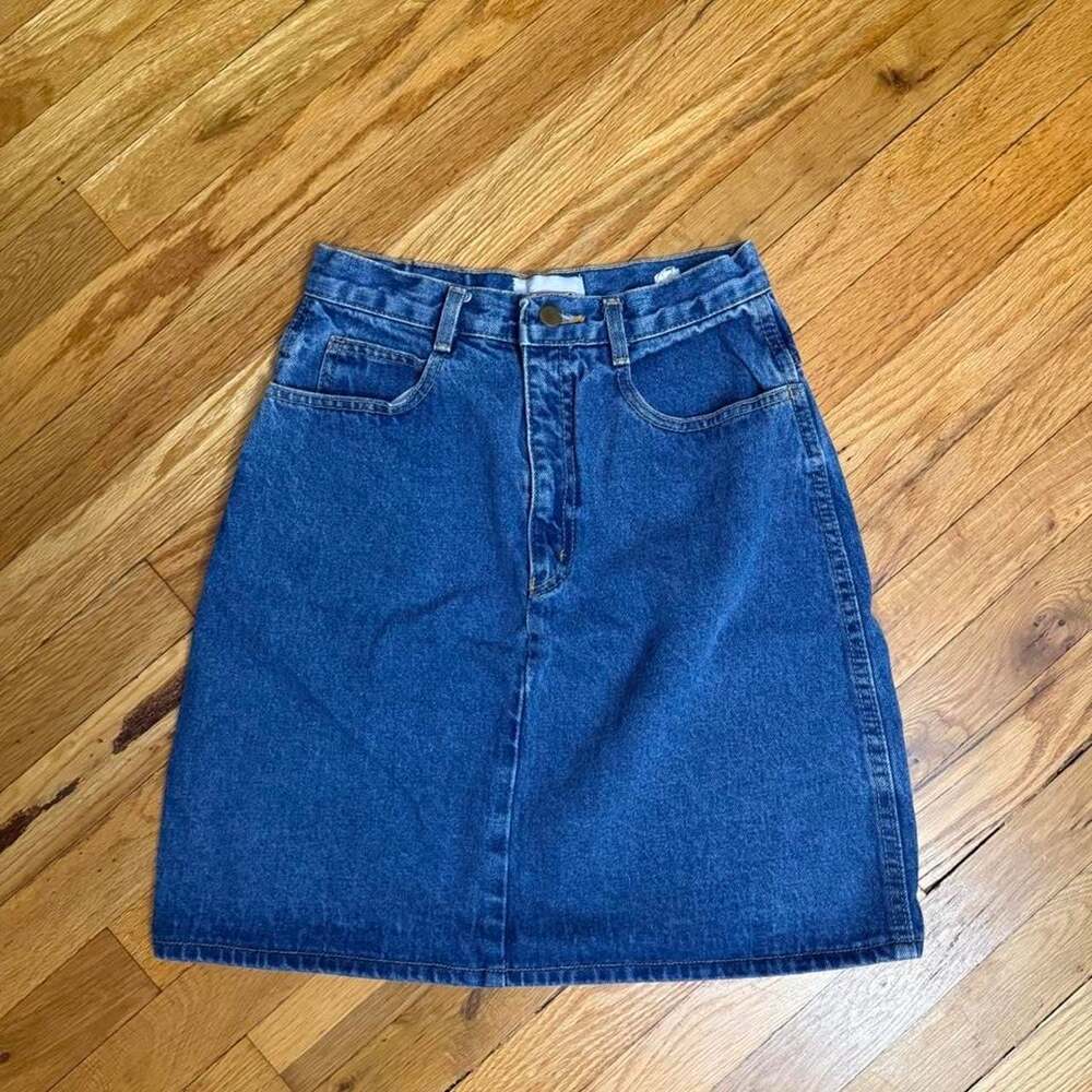 Vintage Prezzia Sportswear Internazionale Denim Skirt